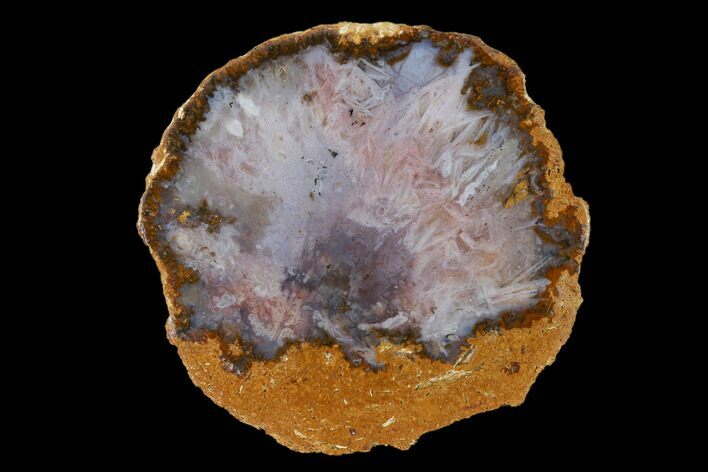 Polished Pink and Purple Thunderegg - Oregon #150546